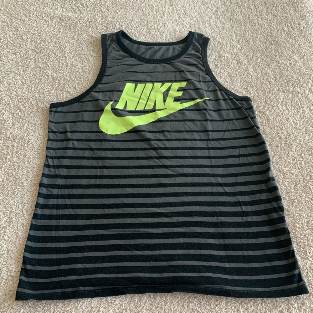 Nike Men’s Striped Futura Tank Size L